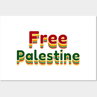 free palestine Posters and Art